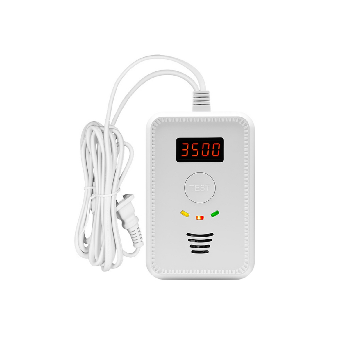 Wired Carbon Monoxide (CO) and Natural Gas Alarm for Home Use