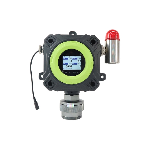 Industrial Fixed Multi Gas Detector, 5 Gas, CO, H2S, O2, LEL, SO2