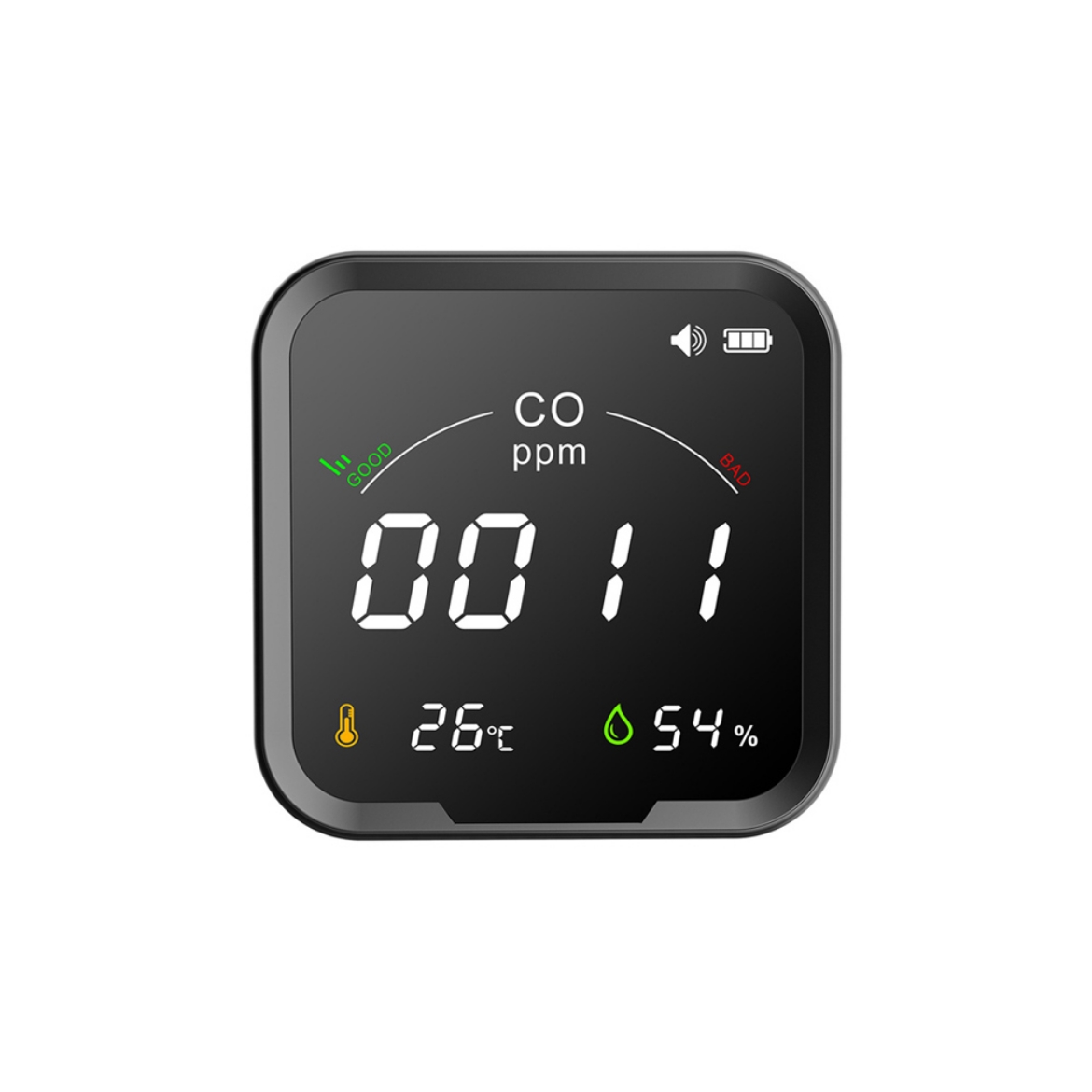 Digital Carbon Monoxide (CO) Alarm for House