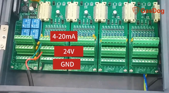 3-wire connection for 4-20mA output