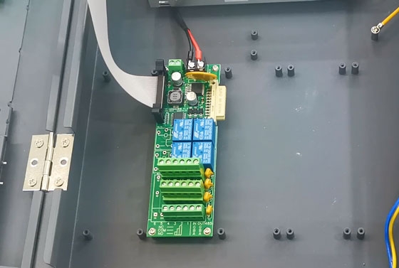 4-wire connection for RS485 communication