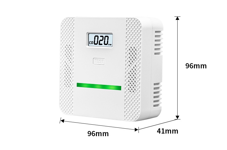 Combo Smoke & Carbon Monoxide (CO) alarm dimension