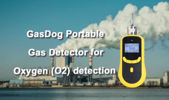 Gasdog portable gas detector for Oxygen detection