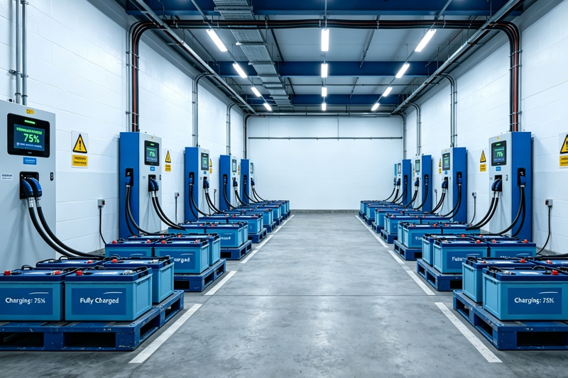 H2 gas detector for battery charging rooms