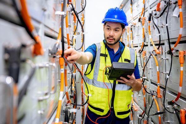 H2 gas detector for battery rooms