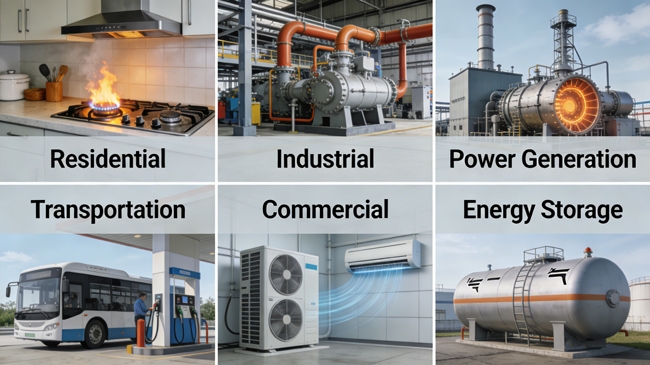 Natural gas applications