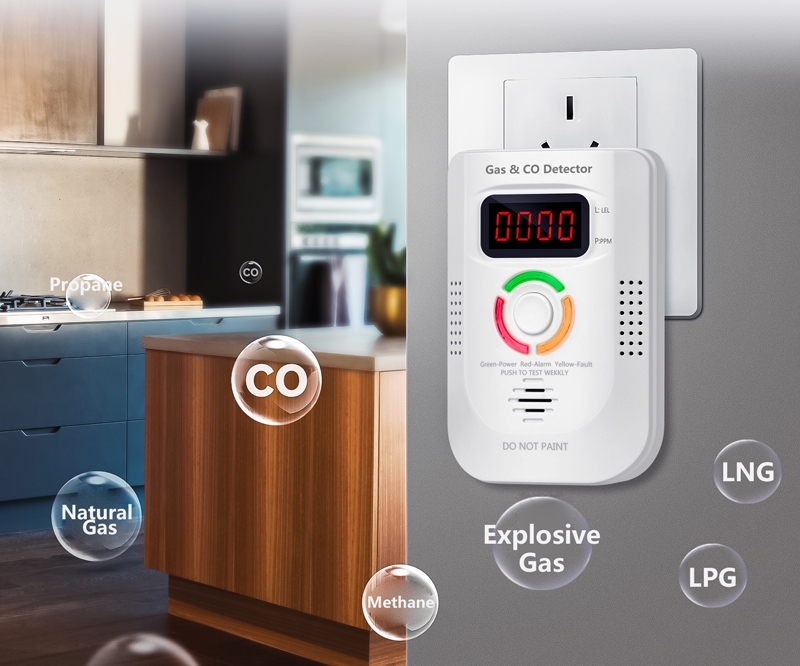 Combined gas alarm details