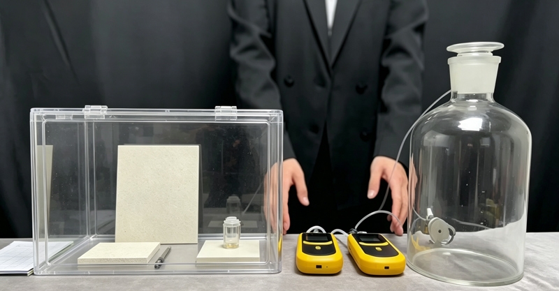 Portable Formaldehyde detection for art coating