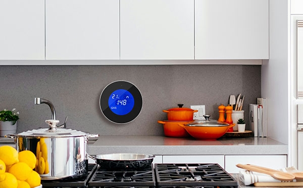 WiFi natural gas leak detector for home